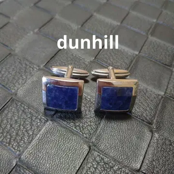 dunhill 던힐 라피스 라줄리 925 스퀘어 커프 링크스 커프스