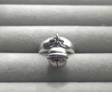 성 실버 방울 반지