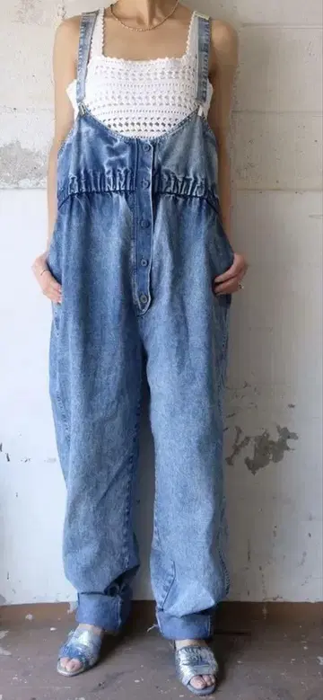 malion vintage 구제 의류 데님 살로펫
