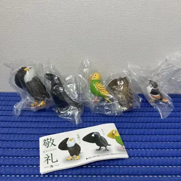 경례 새 전 5종 캡슐 토이 가챠가챠