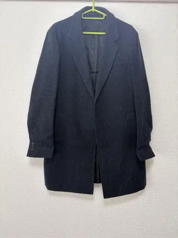 UNITED ARROWS 체스터 코트 L 사이즈 다크 그레이