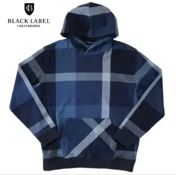 BLACK LABEL CRESTBRIDGE 체크 무늬 후드티