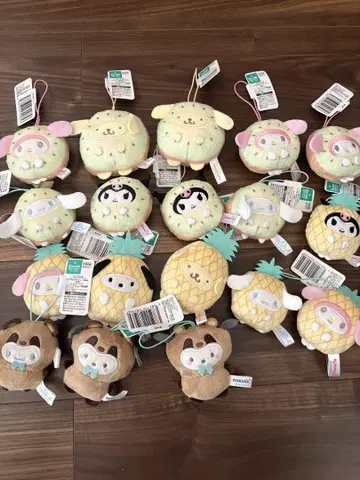 산리오 캐릭터즈 후르츠 인형옷 마스코트 동물 인형옷 마스코트