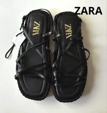 ZARA 가죽 샌들 미사용 새상품