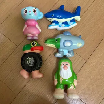 이탈리안 레인 낚싯대 소프트 비닐 세트