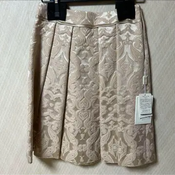 Harrods 엘레강트 스커트 베이지 M