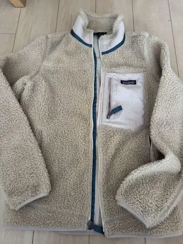 Patagonia 플리스 자켓 S 사이즈 크림