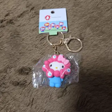 오사카 간사이 박람회 헬로키티 변신 키링