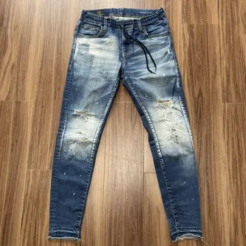 surt 빅존 스트레치 데미지 스키니 데님 사이즈 S