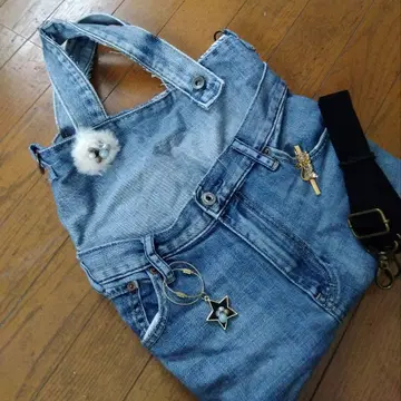 데님 리메이크 백 핸드메이드