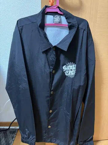 SANTA CRUZ 나일론 자켓 S 사이즈 블랙