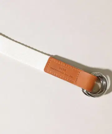 Scye 실키 테이프 벨트더블 링 벨트