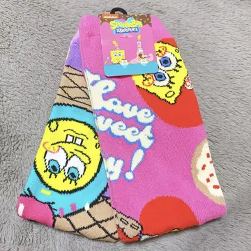 스펀지밥 Goofy Goober 플라자 한정판 양말 삭스