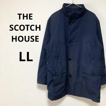 더 스카치 하우스 남성용 자켓 모즈 코트 네이비 LL XL