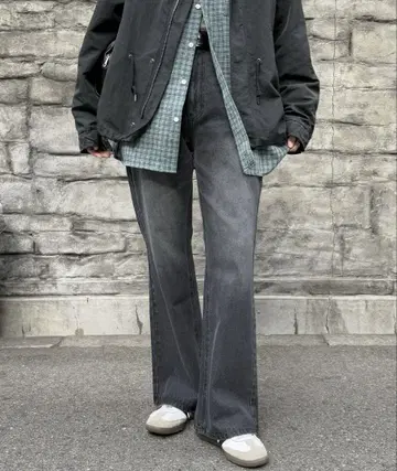 CPCM 인기! 플레어 데님 블랙 XS