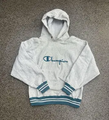 90s 챔피온 리버스 위브 리브라인 후드티 M