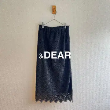 &DEAR 야마토 드레스 레이스 롱 스커트 K71