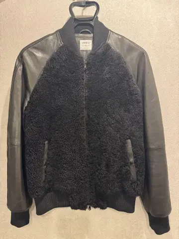 EMMETT ELIOT 엠메티 에리오트 48 무스탕 가죽 블루종