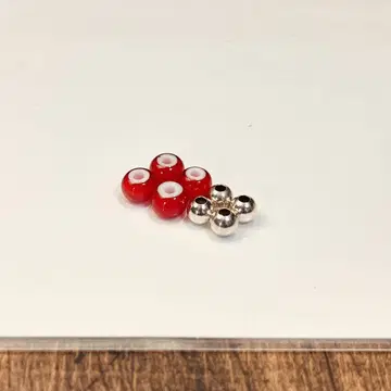 태디앤킹 TADY&KING SV 6mm 속이 빈 비즈 화이트 부품