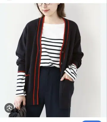 [미사용] JOURNAL STANDARD relume 라인 가디건