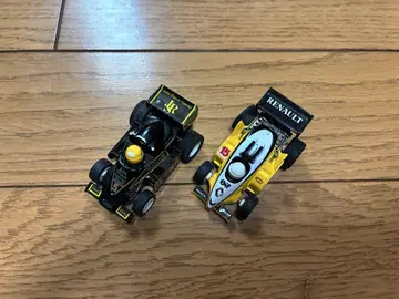 초로Q F1 풀백 카 블랙과 옐로우 컬러 2대 묶음 판매