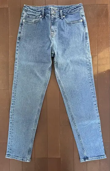 LACOSTE 라이트 블루 데님 슬림 핏 L