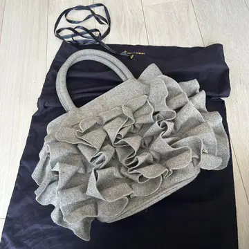 유나이티드 애로우즈 프릴 토트 그레이