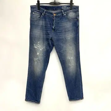 PT TORINO REGGAE 데미지 스키니 팬츠 36 블루 중고