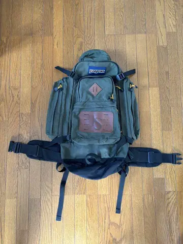 JANSPORT 백팩 올리브 그린
