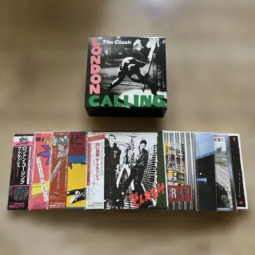 The Clash / 8 타이틀 disk union 특전 박스 세트