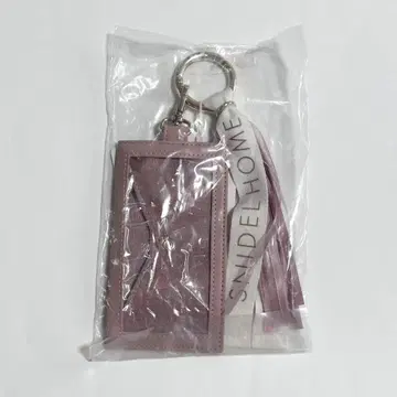 SNIDEL HOME 로고 참 핑크