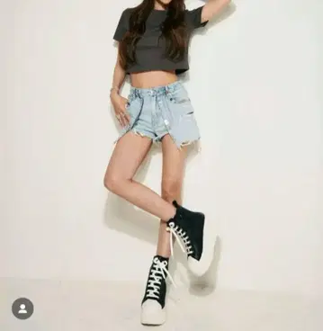 미사용 새상품 스즈키 아미 신상 하이컷 스니커즈 M