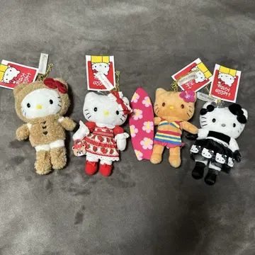 헬로키티전 곰 수트 봉제 인형 50주년 회장 한정판