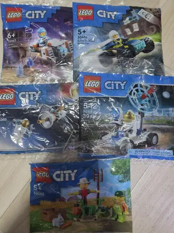 LEGO City 미개봉 세트 5종