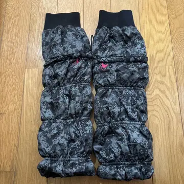카모 패턴 다운 레그 워머 프리 사이즈