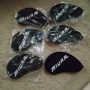 MIURA 아이언 커버 6개 세트 (새상품, 미사용)