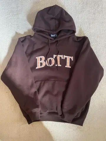 가격 인하했습니다 Bott 후드티 브라운