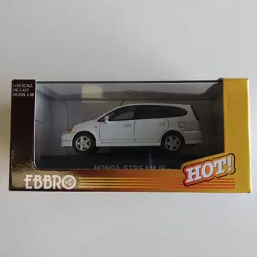 EBBRO 1:43 혼다 스트림 iS 화이트