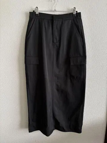 ZARA 롱 스커트 블랙 S 사이즈