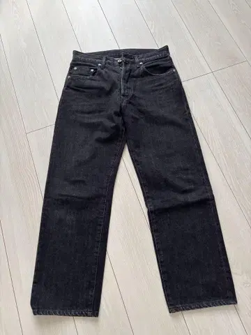 OVY Japan Black Washed Denim Pants KAJA