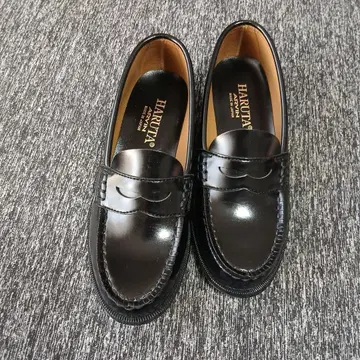 HARUTA ARVIN 블랙 로퍼 일본제 23.5cm