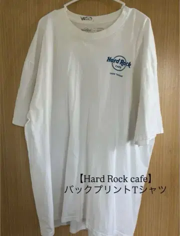 [Hard Rock Cafe] 백 프린트 티셔츠