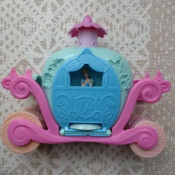 격자 무늬 점토 Play-Doh 디즈니 신데렐라 마차 점토 놀이