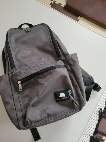 그레이 럭색 백팩