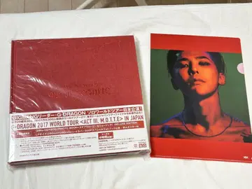 G-DRAGON 2017 WORLD TOUR 한정판 파일 포스터 혜택