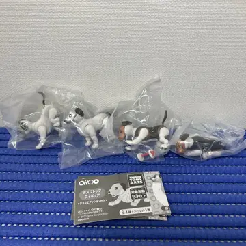 aibo 데스크탑 피규어 전 4종 캡슐 토이 가챠가챠