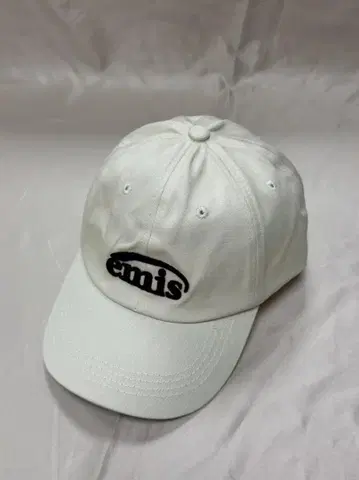 emis 화이트 야구 모자