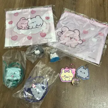 러브리즈 파우치 키링 등