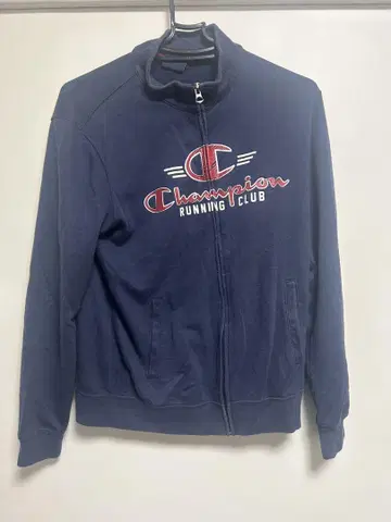 Champion 러닝 클럽 자켓 L 네이비