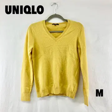 W0522T UNIQLO 캐시미어 100% V넥 니트 스웨터
